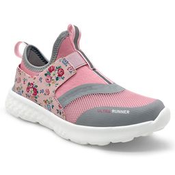 KazarMax Floral  Printed Ultra Runner Shoes - Peach & Grey-image-10