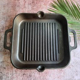 EarthBound Cast Iron Grill Pan - Black-image-50