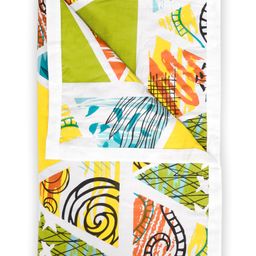 Divine Casa 120 GSM Microfiber Double Bed All Season Reversible AC Dohar Geometric Print - Multicolor-picture-13