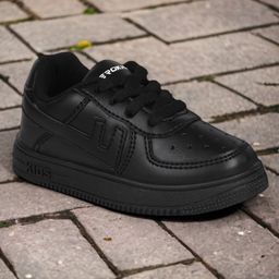 Lil Lollipop Patch Detailed Lace Up Shoes - Black-70