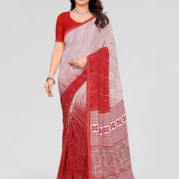 Moda Rapido Leheriya Beads and Stones Saree with Unstitched Blouse Piece-image-48
