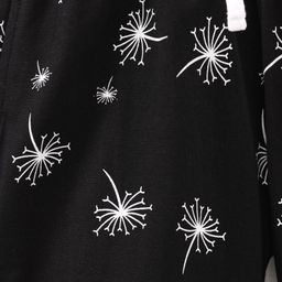 Grab It Shorts With Drawstring All Over Print - Black image 3