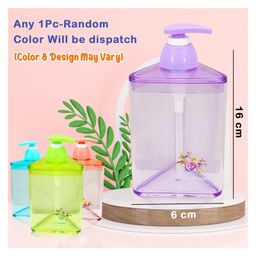 FunBlast Triangle Shape Sanitizer & Soap Dispenser  Pack of 1 Random Color image 3