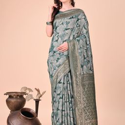 Astita Woven Design Zari Saree-image-80