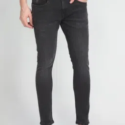 U.S. Polo Assn. Denim Co. Black Cotton Tapered Fit Jeans-picture-22