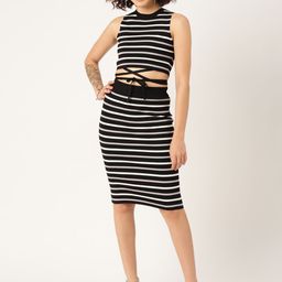 Madame Striped Tie-Up Detail Co-Ords-picture-50