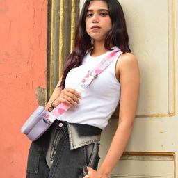 EcoRight Printed Structured Sling Bag image 1