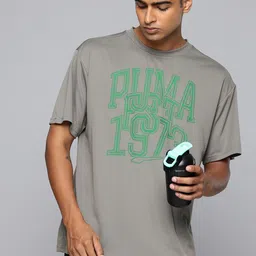Puma Typography Printed Drop-Shoulder Sleeves Relaxed Fit Basketball T-shirt-image-10
