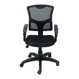 Veeshna Polypack Fabric Black Low Back Ergonomic Office Chair CRH-1013-image-75