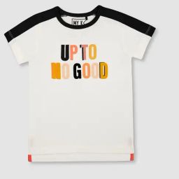 Mothercare Kids White Graphic Print T-Shirt-image-38