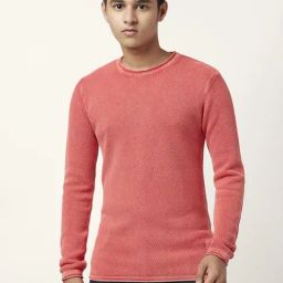 Coolsters by Pantaloons Kids Rust Regular Fit Full Sleeves Sweater-image-68