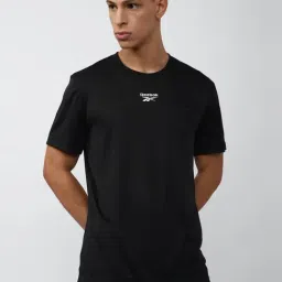 Reebok Black Slim Fit T-Shirt-picture-13