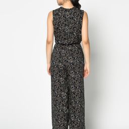 SQew Floral Printed Basic Jumpsuit image 3
