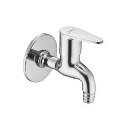 Jabra Nozzle Bib Cock Vignet Series Brass Chrome Finish Wall Mount Silver-image-99