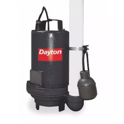 Dayton 1/2 HP Single Phase Effluent Pump, 3BB83-picture-37