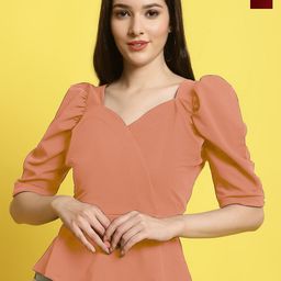 Metronaut Sweetheart Neck Crop Top-image-22