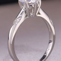 Peora Silver-Plated AD-Studded Finger Ring-image-91
