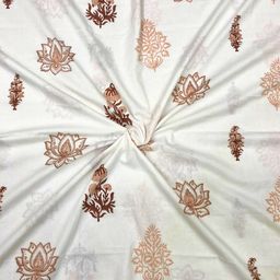PALASH Floral Printed Pure Cotton Unstitched Dress Material-image-90