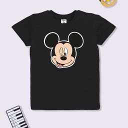 YK Disney Boys Mickey Mouse Printed Cotton T-shirt-image-51