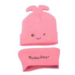TIPY TIPY TAP Kids Self Design Woollen Beanie-image-59