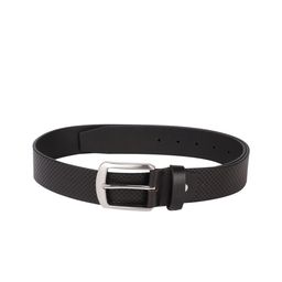 Indian Terrain Men Black Solid Leather Formal Belt-image-67