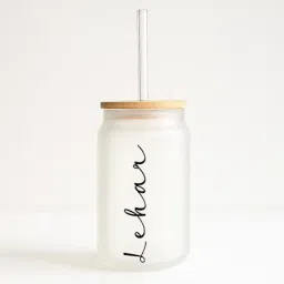 Personalized Frosted Can Sipper - 500 ML-image-58