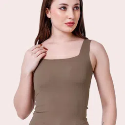 CareDone Shoulder Straps Lightly Padded Camisole-image-17