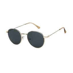 Vincent Chase Grey Round Sunglasses-image-8