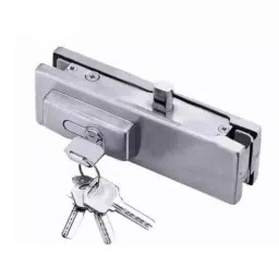 SIO Patch Lock Stainless Steel Matt Finish 15 mm (Deadbolt Projection Single Throw), SIO PUS 10-47