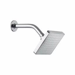 CERA Overhead Rain Shower ABS 150x150 mm Square with 240 mm (9.5 inch) Shower Arm, F7010116AB-image-99