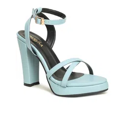 VALIOSAA Solid Block Heels-4