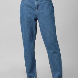 ONLY Women Blue Straight Fit High-Rise Light Fade Jeans-picture-11