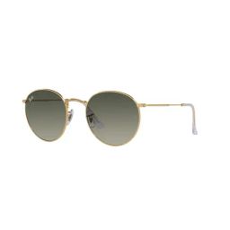 Ray-Ban Grey Round UV Protection Sunglasses for Men-image-17
