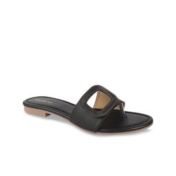 SALARIO Women Black Solid Open Toe Flats-image-30