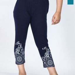 BAESD Girls Printed High-Rise Slim Fit Capris-image-99