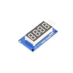 TM1637 4-Digit 7-Segment LED Display Module TM1637 Module With 2-Wire I2C Control And Easy-to-Use Terminal Interface - NA042 TM1637 4-Digit 7-Segment LED Display Module TM1637 Module With 2-Wire I2C Control And Easy-to-Use Terminal Interface - NA042-18