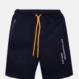 Kiddopanti Kids Navy Solid Shorts-picture-17