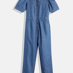 DressBerry Teen Girls Shirt-Style Basic Jumpsuit-image-27