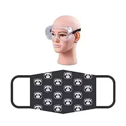 ORILEY GC-002041 Plastic Universal Goggle with Cotton Face Mask (Pack of 10)-image-55