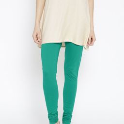 Biba Green Churidar Leggings-image-46