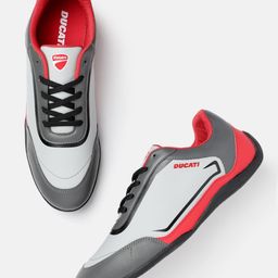 Ducati Men Colourblocked Everyday Sneakers-image-2