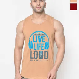 SLOWLORIS Men Typography 2 Printed Applique Slim Fit T-shirt-image-64