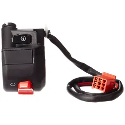 Uno Minda SW-0666BW Handle Bar Switch (AHO)-ES for Royal Enfield Bullet 350 Kick Start image 2