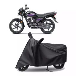 Auto Pearl Polyester Two Wheeler Cover for Honda Neo (Grey)-picture-29