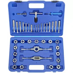 Westward Right Hand Tap and Die Set High Speed Steel 1/2-20 inch, 1PZ36 (Pack of 39 pcs)-14