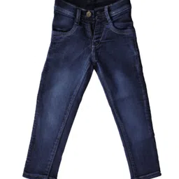 Pro-Ethic STYLE DEVELOPER Boys Navy Blue Jean Low Distress Light Fade Stretchable Jeans-51