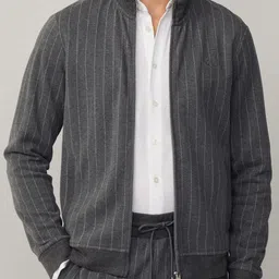 HACKETT LONDON Men Striped Front-Open Sweaters-picture-8