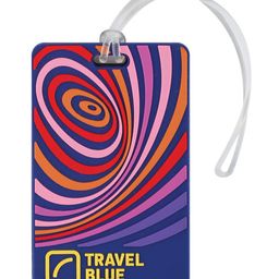 Travel Blue Waves ID Tag-Multicolour-image-80