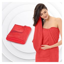 Sassoon Caldezonia 450 GSM Microfiber Bath Towel - Rose Red-image-62