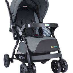 1st Step Grande Pro Stroller with 5 Point Safety Harness and Reversible Handlebar-0